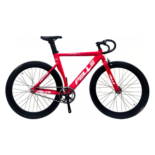 펠레스포츠 펠레바이크 픽시 T2 경량 알로이 픽시자전거 48S, Glossy Red + White, 1개