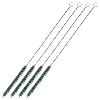 모나홈 텀블러전용 간편 롱 스텐 빨대세척솔 30cm, 4개, 그레이