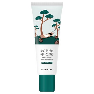 라운드랩 소나무 진정 시카 선크림 SPF50+ PA++++, 40ml, 1개