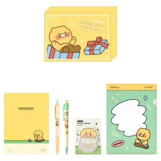 KAKAO FRIENDS 基本文具組, 1套, 春植