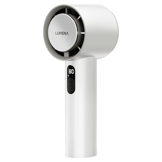 루메나 휴대용 무선 냉각선풍기, FAN JET ULTRA, LunarWhite