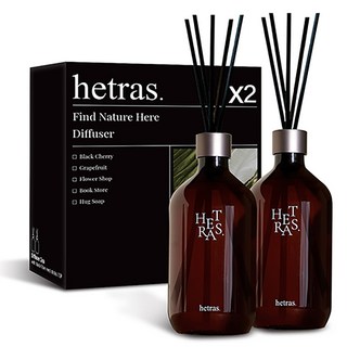 헤트라스 프리미엄 대용량 디퓨저, 베이비코튼, 2개