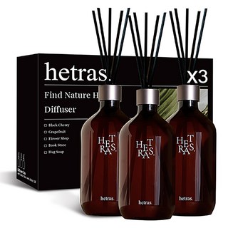 헤트라스 프리미엄 대용량 디퓨저, 남산, 3개
