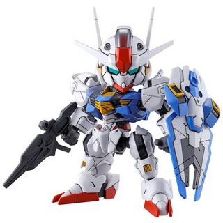 BANDAI SD鋼彈 EX-STANDARD 水星的魔女 風靈鋼彈 組裝模型, 造型可愛，組裝簡單, 1盒