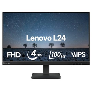 레노버 FHD IPS패널 무결점 모니터, 60.452cm, L24-4e 68C2KAC1KR