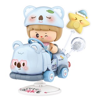LoZ 微型迷你積木 4304 無尾熊搖搖車, 藍色, 1盒