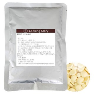 칼리바우트 쿠킹스토리 칼레 화이트 커버춰 초콜릿 W2-E4-U71, 100g, 1개