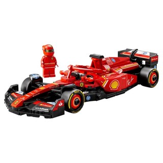 LEGO 樂高 77242 Speed系列 法拉利 Ferrari SF-24 F1 賽車模型積木, 1盒, 混和顏色
