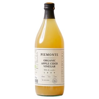 피에몬테 애사비 유기농 사과식초, 1개, 1L