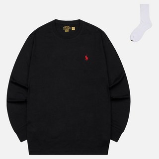 POLO RALPHLAUREN 男款Pony長袖T恤+Weldon襪子組 710671467001