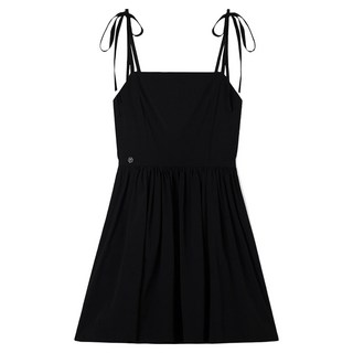 로엠 여성용 리본끈 미니 원피스