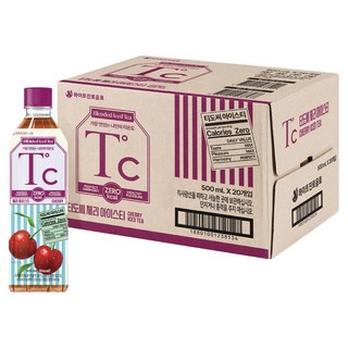 하이트진로 티도씨 체리 아이스티, 500ml, 20개