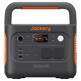 잭커리 1000v2 인산철 올인원 파워뱅크 차박 캠핑용 단색 JE-1000D, 1개, 1개입
