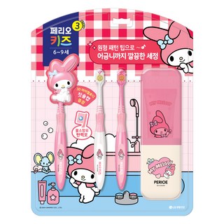 페리오 키즈 마이멜로디 6세 이상 양치세트, 1세트