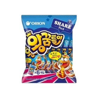 오리온 왕꿈틀이 6p, 225g, 1개