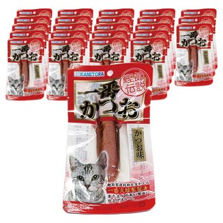 펫모닝 카네토라 고양이 순살 가다랑어 자연 간식, 22g, 24개
