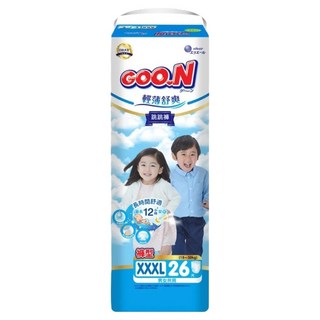 GOO.N 大王 輕薄舒爽系列 紙尿布 褲型, 3XL, 26個