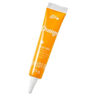 브레드가든 아이싱칼라 식용색소 오렌지, 25g, 1개