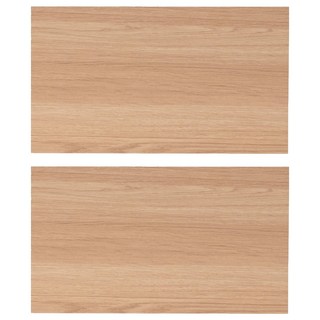 아이리스 인테리어 우드 상판 81 x 51 cm BCT-8151, 내츄럴, 2개