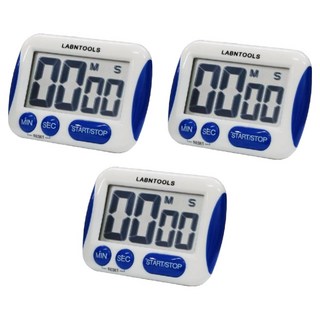 랩앤툴스 디지털 타이머 LT-291, 블루, 3개