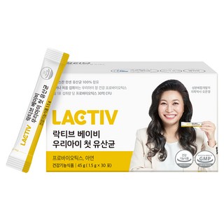 락티브 베이비 우리아이 첫 유산균 30p, 45g, 1개