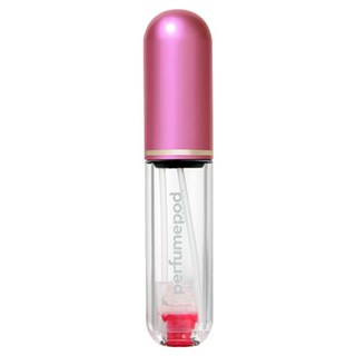 트라발로 퍼퓸팟 퓨어 펌핑식 충전 휴대용 향수공병 5ml, 핫핑크, 1개