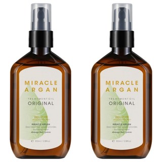 메리트 미라클 아르간 오리지널 헤어오일, 100ml, 2개