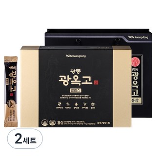 광동제약 광옥고 밸런스 홍삼 30포+전용쇼핑백, 2세트, 300ml