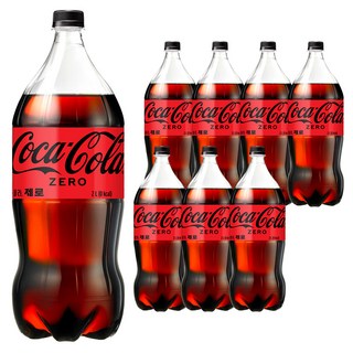 코카콜라 제로, 2L, 8개