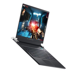 델 2023 에일리언웨어 X15 R2 노트북의 세련된 게이밍 디자인 이미지