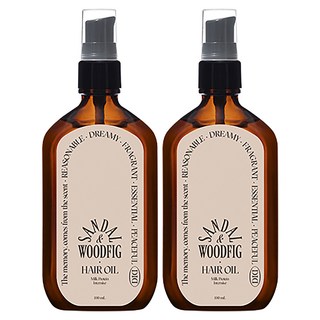 오디드 밀크프로틴 인텐시브 헤어 오일 샌달우드 사용 모습