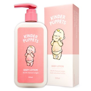 킨더퍼페츠 유아용 수분보습 로션, 1개, 300ml