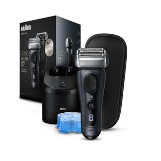 BRAUN 시리즈 8 SMART 전기면도기, 8563cc, 그레이