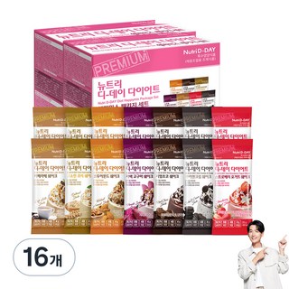 뉴트리디데이 다이어트 쉐이크 해피믹스, 350g, 16개