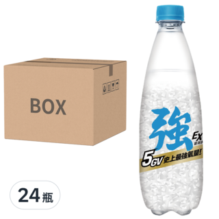 泰山 Cheers EX 強氣泡水,5GV最強氣量,中央山脈優質水源, 500ml, 24瓶