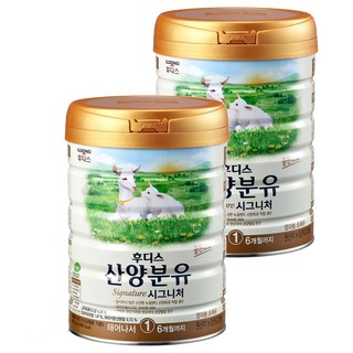 일동후디스 시그니처 산양분유 1단계, 800g, 2개