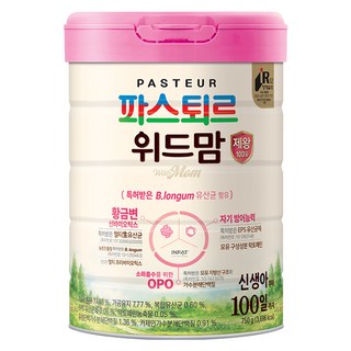 파스퇴르 위드맘 제왕 100일 분유, 750g, 1개