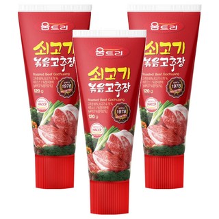 움트리 쇠고기 볶음고추장, 120g, 3개