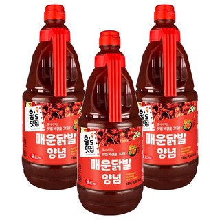 움트리 매운 닭발 양념, 1.9kg, 3개