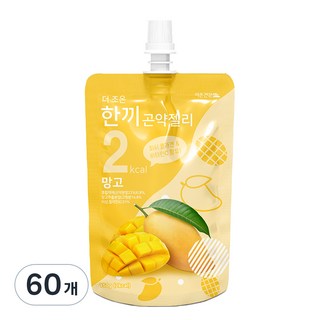 더존건강 조은 한끼 망고곤약젤리 150g x 60개 더조은곤약젤리 더존건강 조은 한끼 망고곤약젤리 150g x 60개 더조은곤약젤리