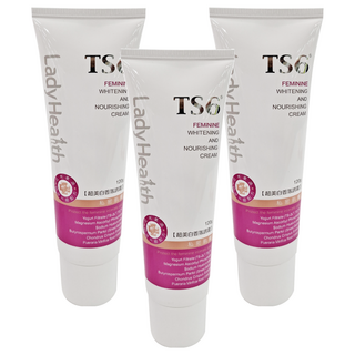 TS6 護一生 超美白香氛誘霜，美白潤膚，120g, 3條