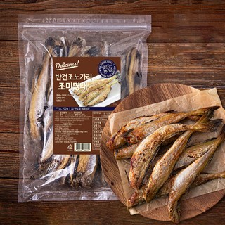 해맑은푸드 반건조 노가리 조미명태 (냉동), 700g(소), 냉동보관, 1개