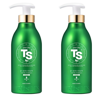TS 골드플러스 티에스 샴푸, 500ml, 2개