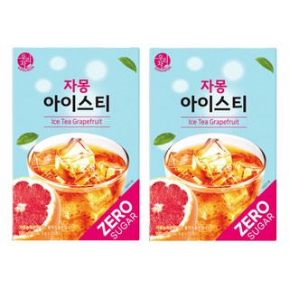 우리차 자몽 아이스티 20p, 2개, 5g, 20개입, 40개
