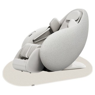 세라젬 파우제 M8 Fit 안마의자 + 러그 세트 방문설치, CGM EMCG-2404, 오트밀베이지