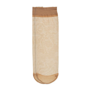 BASE ALPHA ESSENTIALS 短絲襪, 基本款20D 船襪 十五入組 杏色, 24號, 膚色