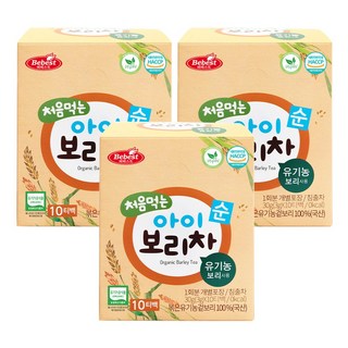 베베스트 처음 먹는 아이 보리차, 30g, 10개입, 3개
