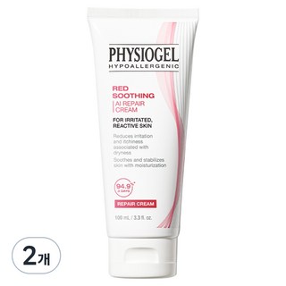피지오겔 레드 수딩 AI 리페어 크림, 100ml, 2개 피지오겔 레드 수딩 AI 리페어 크림, 100ml, 2개