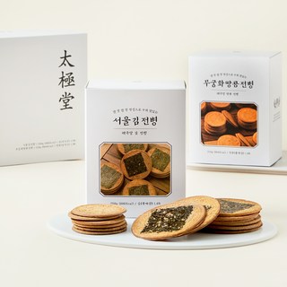 태극당 전병 2종 세트 418g, 1세트