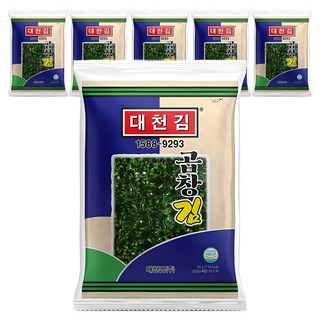 대천김 곱창김 전장, 20g, 6개